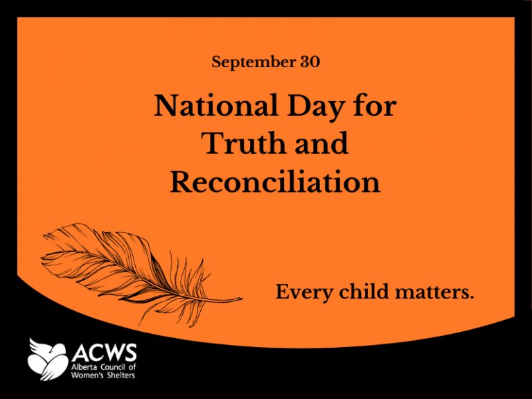 National Day for Truth and Reconciliation Alberta Council of Women’s